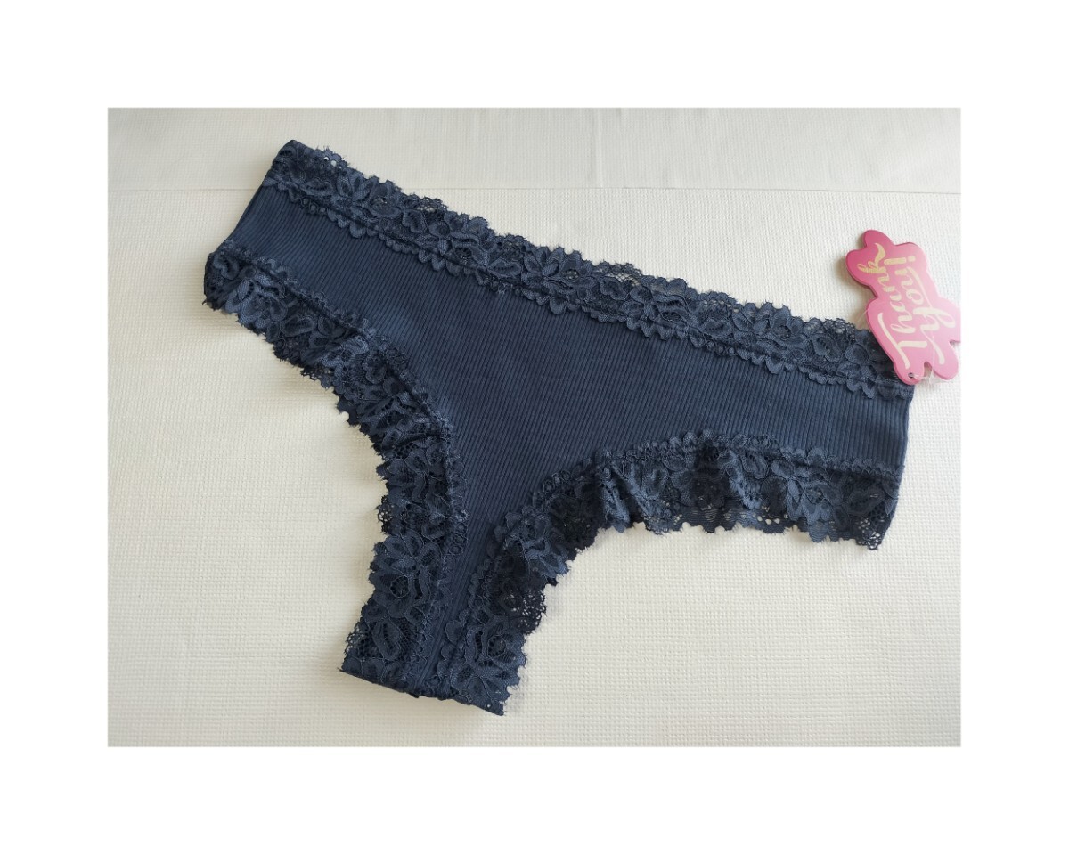 * новый товар * LL T-back XL синий blue серия половина задний шорты гонки ребра большой размер sexy Ran Jerry 