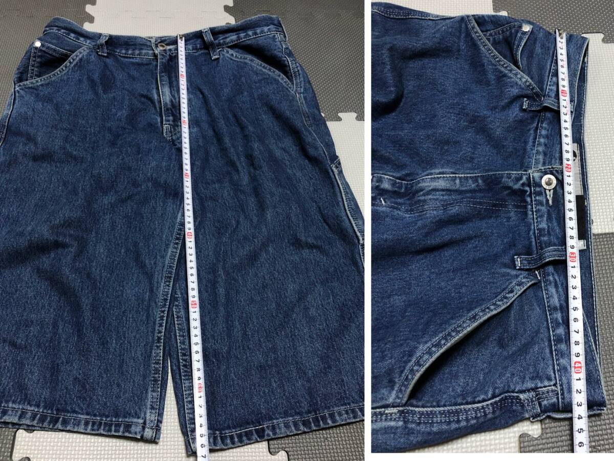 Levi's リーバイス SilverTab CARPENTER シルバータブ カーペンター ハーフパンツ デニムショーツ W33 ★ 52335-0002_画像10
