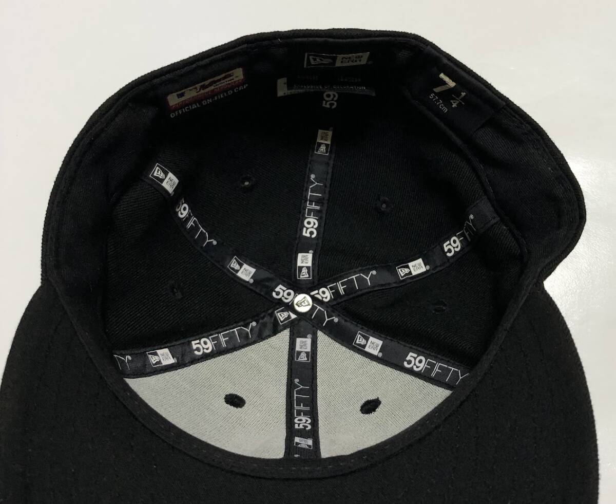 NEW ERA ニューエラ 59FIFTY シカゴ・ホワイトソックス MLB キャップ 帽子 7 1/4 ★ 57.7cm RN11493 CA40289 NEWERA_画像6