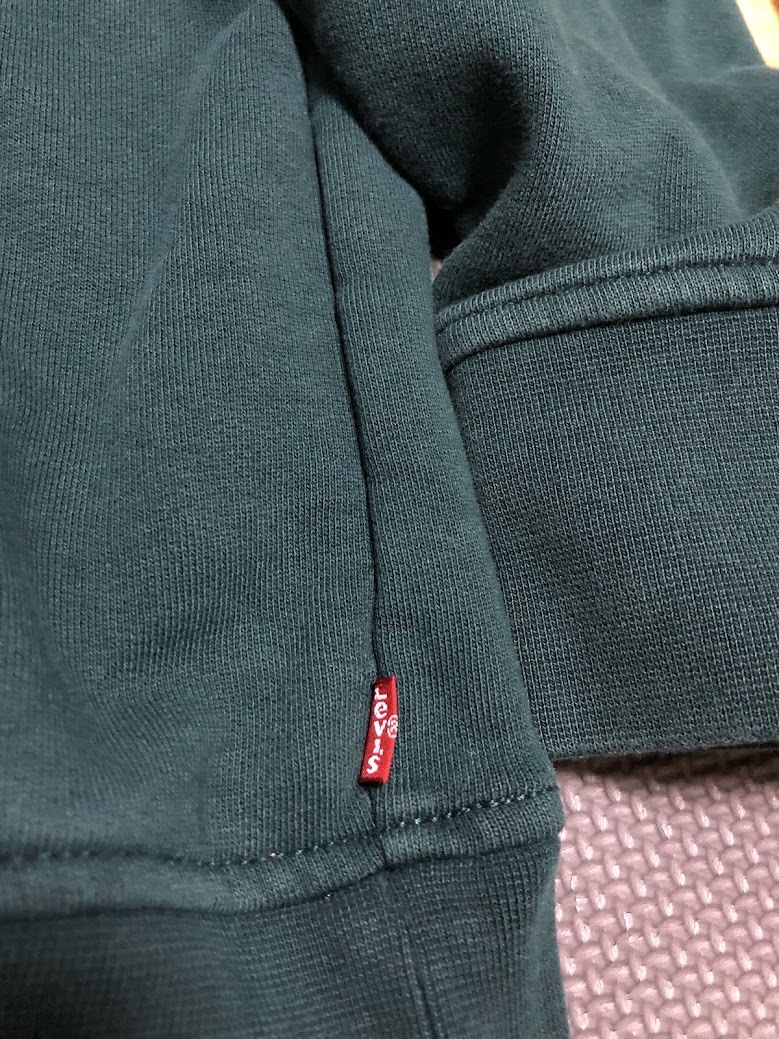 Levi's リーバイス RELAXED リラックスフィット グラフィック パーカー EXPLORERS サイズXL_画像3