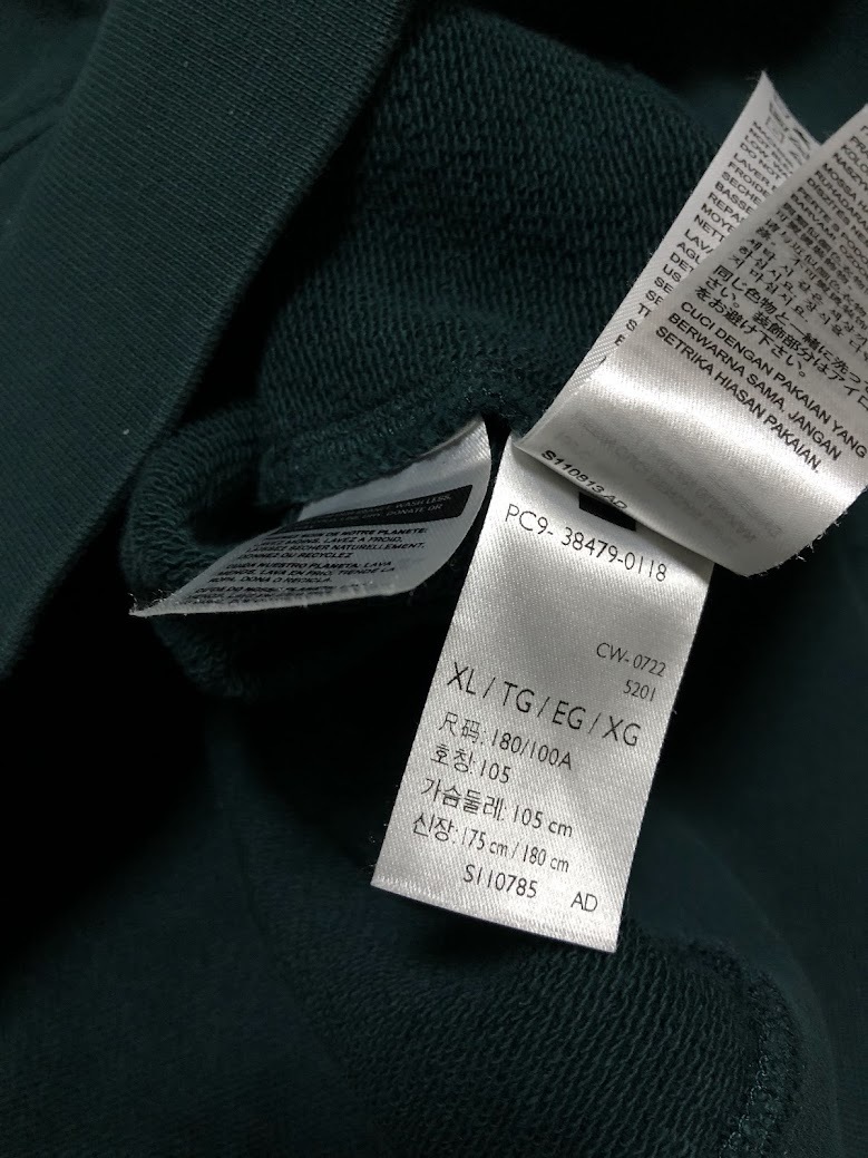 Levi's リーバイス RELAXED リラックスフィット グラフィック パーカー EXPLORERS サイズXL_画像6