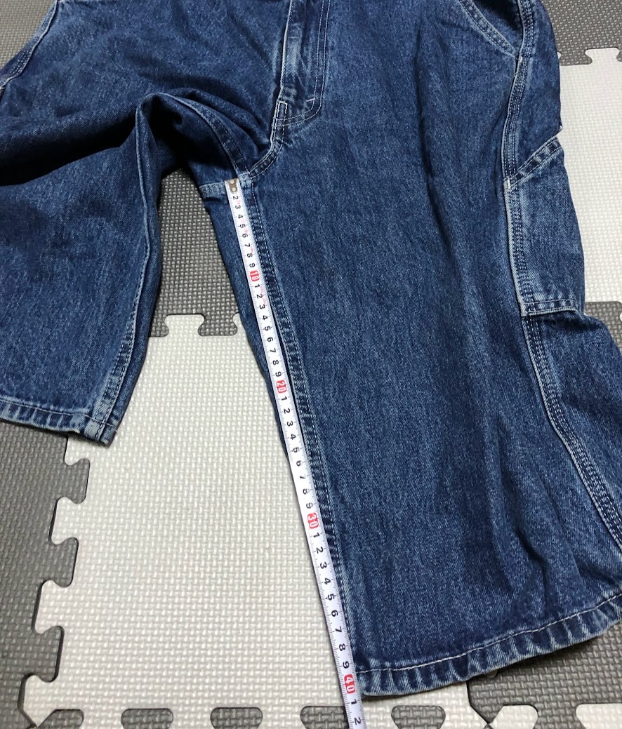 Levi's リーバイス SilverTab CARPENTER シルバータブ カーペンター ハーフパンツ デニムショーツ W33 ★ 52335-0002_画像9