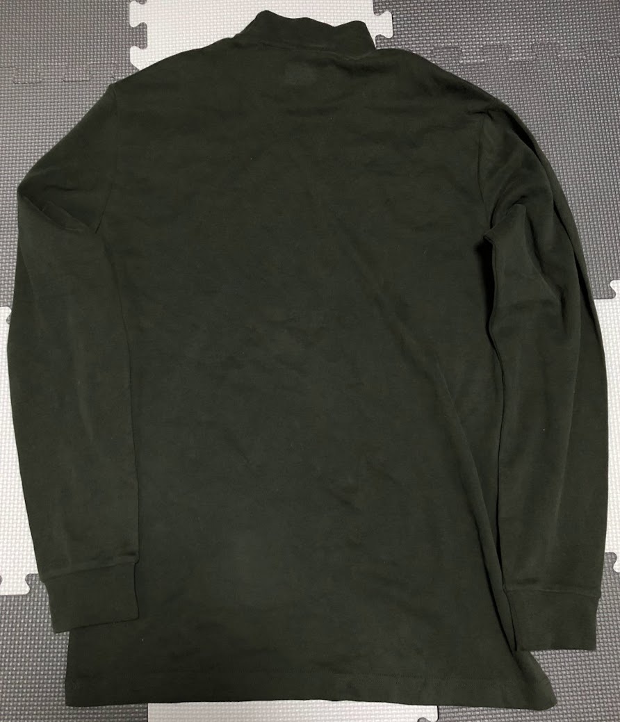UNIQLO ユニクロ ソフトタッチハイネックT 長袖 長袖Tシャツ Lサイズ ダークグリーン ★未使用・タグ付き★_画像4