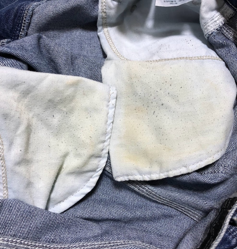 Levi's リーバイス SilverTab CARPENTER シルバータブ カーペンター ハーフパンツ デニムショーツ W33 ★ 52335-0002_画像6