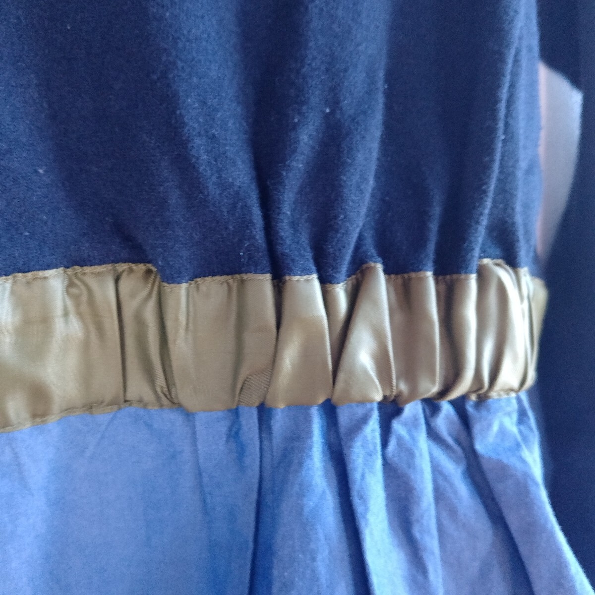 ファミリア秋のぶどうワンピース_画像4