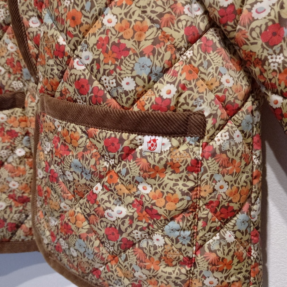 リバティキルティングジャケット10Y_画像3