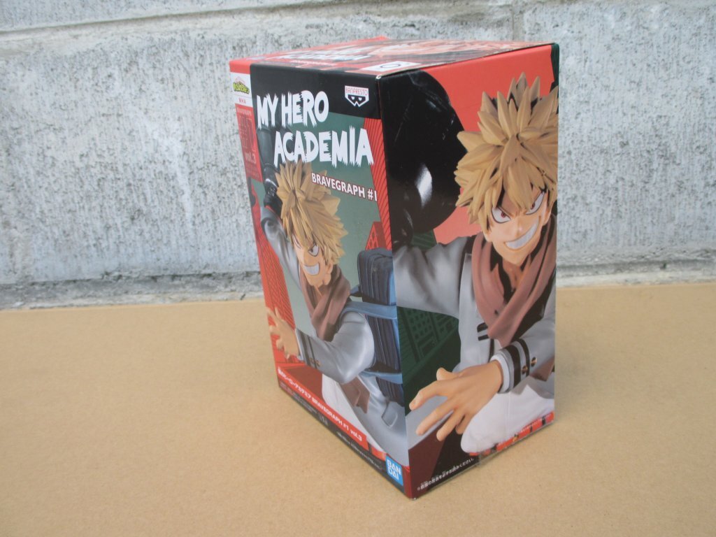 未開封品 爆豪勝巳 僕のヒーローアカデミア BRAVEGRAPH #1 バンダイ _画像2