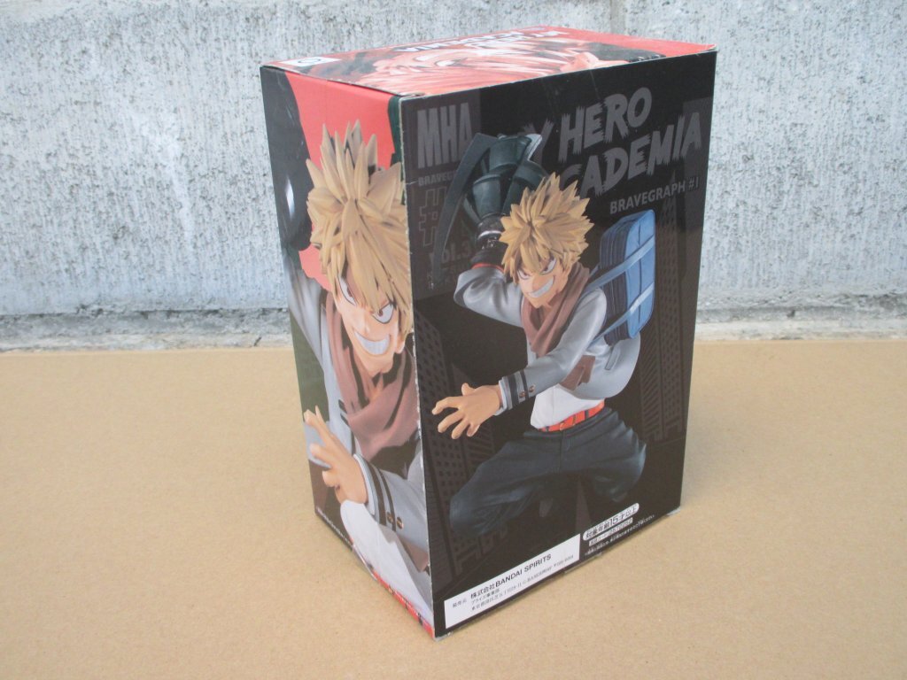 未開封品 爆豪勝巳 僕のヒーローアカデミア BRAVEGRAPH #1 バンダイ _画像3