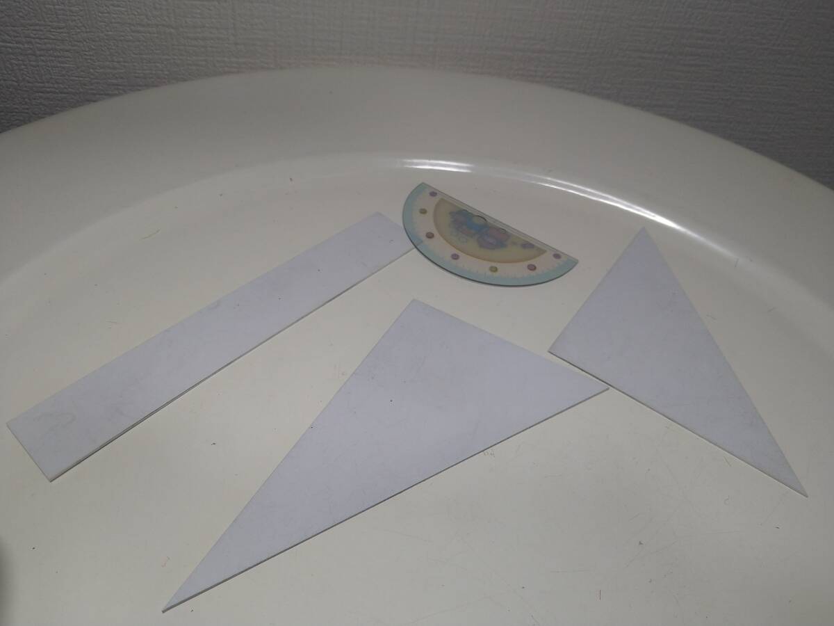 昭和レトロ　クツワ　PUP ANGEL SET 定規セット　KUTSUWA MADE IN JAPAN_画像4