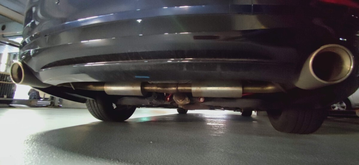 GJアテンザ用 Sense Brand製マフラー マツダ6にも可 FF用とのことでしたがAWDにも◎_画像7