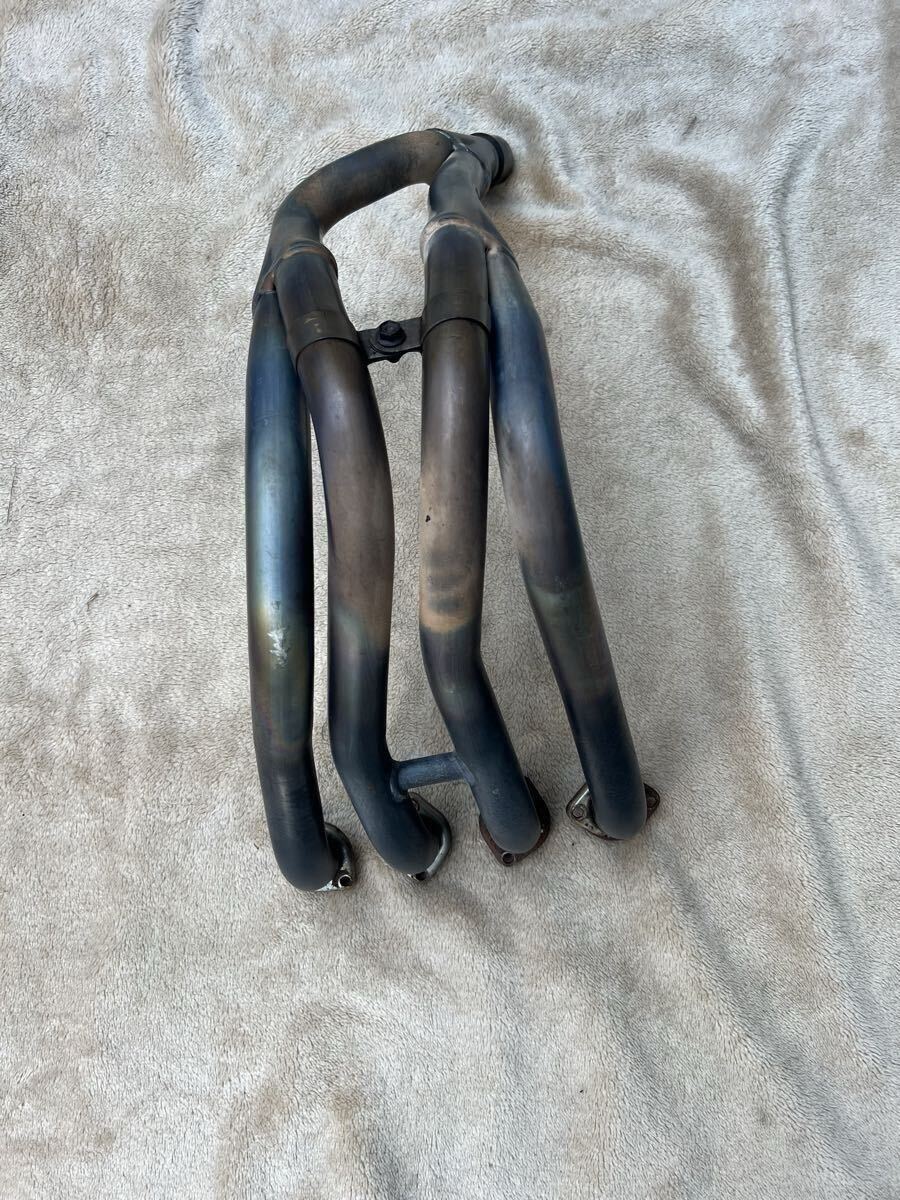 GSX-R1000 2006年式 K6 純正 フルエキゾーストマフラー チタン チタニウム 排気デバイス ワイヤー_画像3