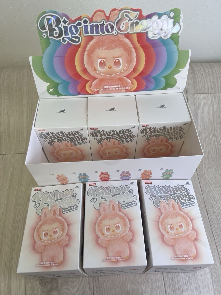 期間限定価格【正規品・新品未開封】Labubu ラブブ 3ピース LABUBU THE MONSTERS Big into Energy ポップマート ぬいぐるみ 3個セット_画像2