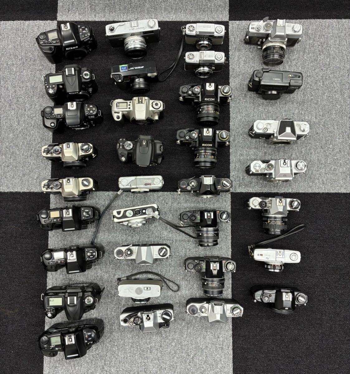  камера продажа комплектом 33 пункт однообъективный зеркальный компакт-камера Nikon Canon Olympus Rico u Minolta Yashica Pentax Nico коврик 