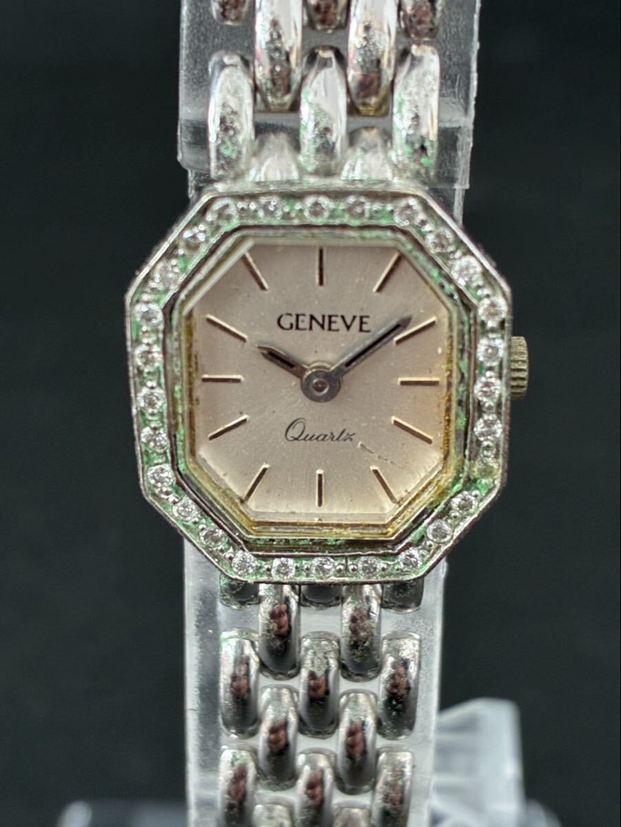 K14WG 14 золотой 14K 585 GENEVE белое золото 2 стрелки наручные часы золотой часы K14WG 14 золотой 14K 585 GENEVE белое золото 2 стрелки наручные часы золотой часы