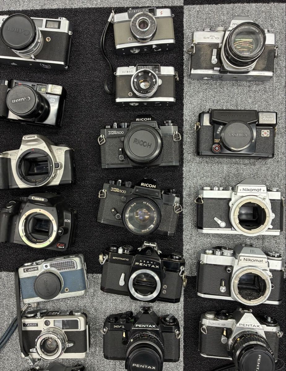  камера продажа комплектом 33 пункт однообъективный зеркальный компакт-камера Nikon Canon Olympus Rico u Minolta Yashica Pentax Nico коврик 