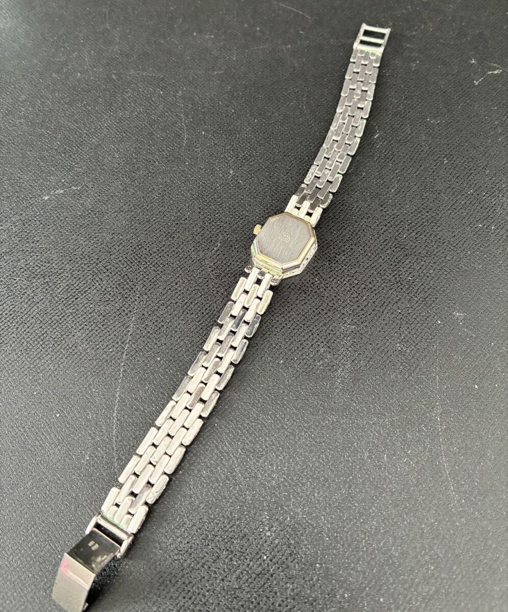 K14WG 14 золотой 14K 585 GENEVE белое золото 2 стрелки наручные часы золотой часы