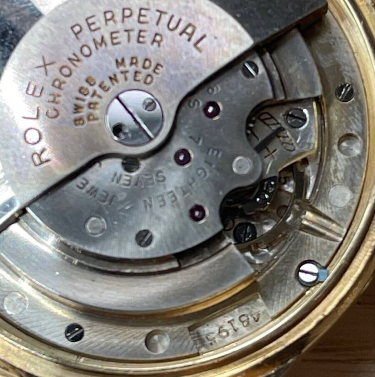 希少　ロレックス　デイトジャスト　バブルバック　フレンチケース　イエローゴールド_画像8