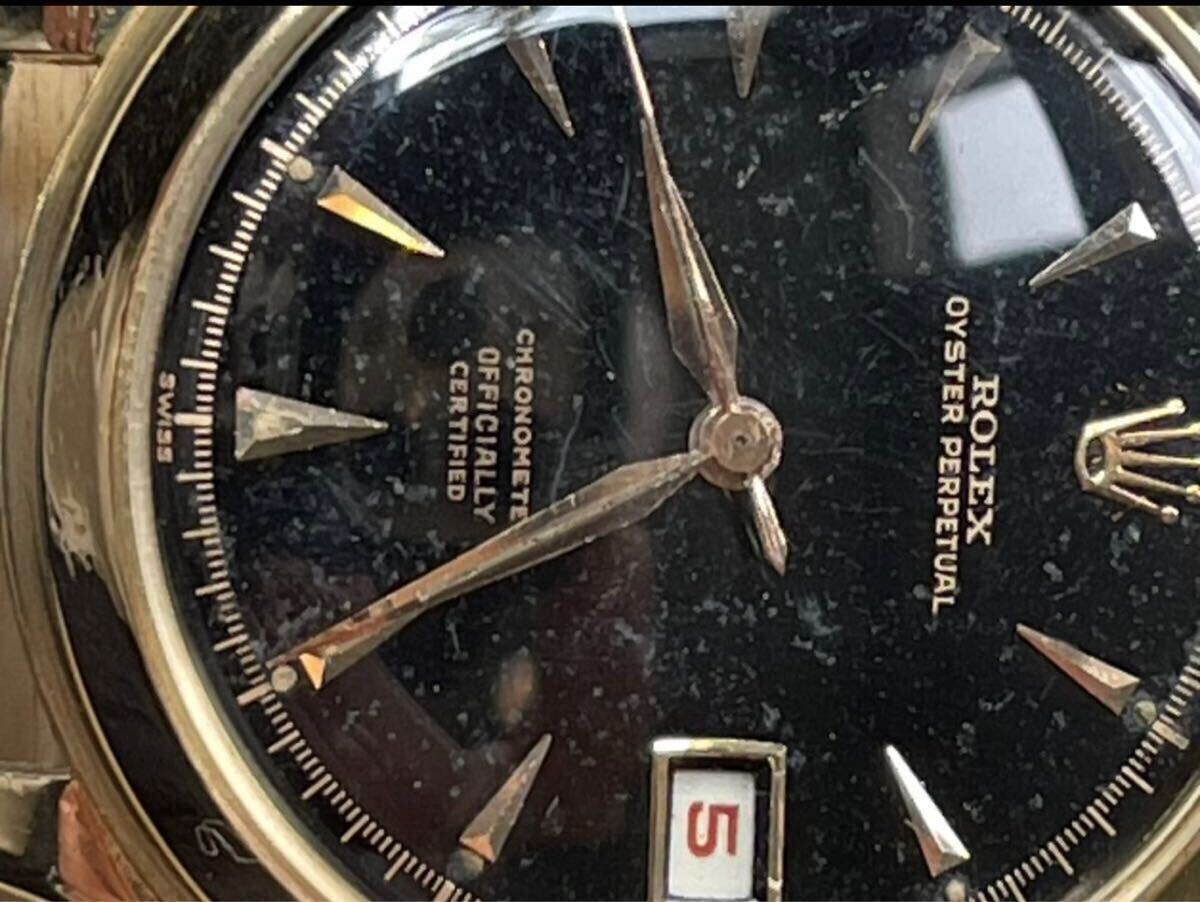 希少　ロレックス　デイトジャスト　バブルバック　フレンチケース　イエローゴールド_画像7