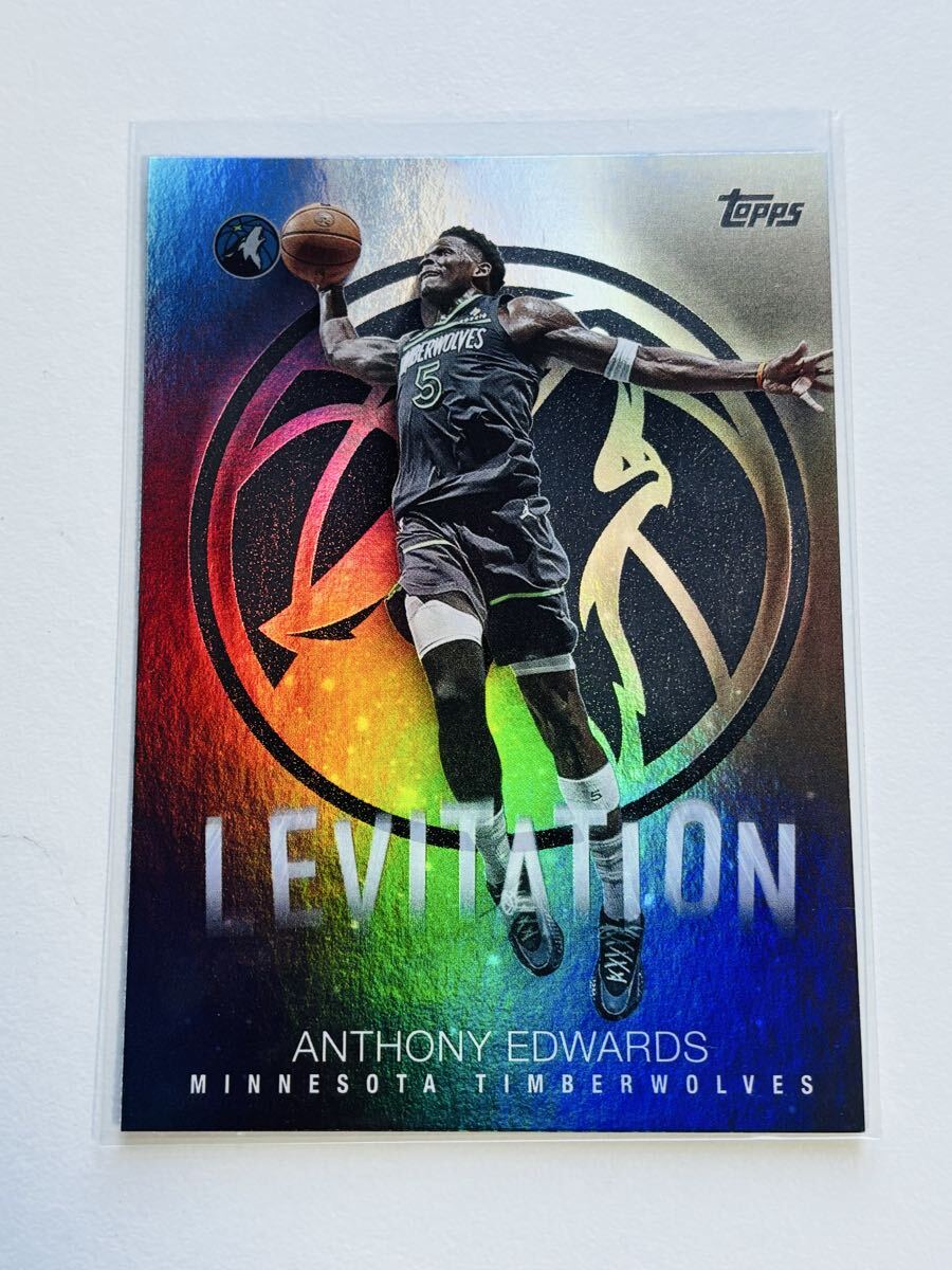 2025-26 Topps basketball Anthony Edwards Levitation アンソニー エドワーズ Minnesota Timberwolves ウルブズ_画像1