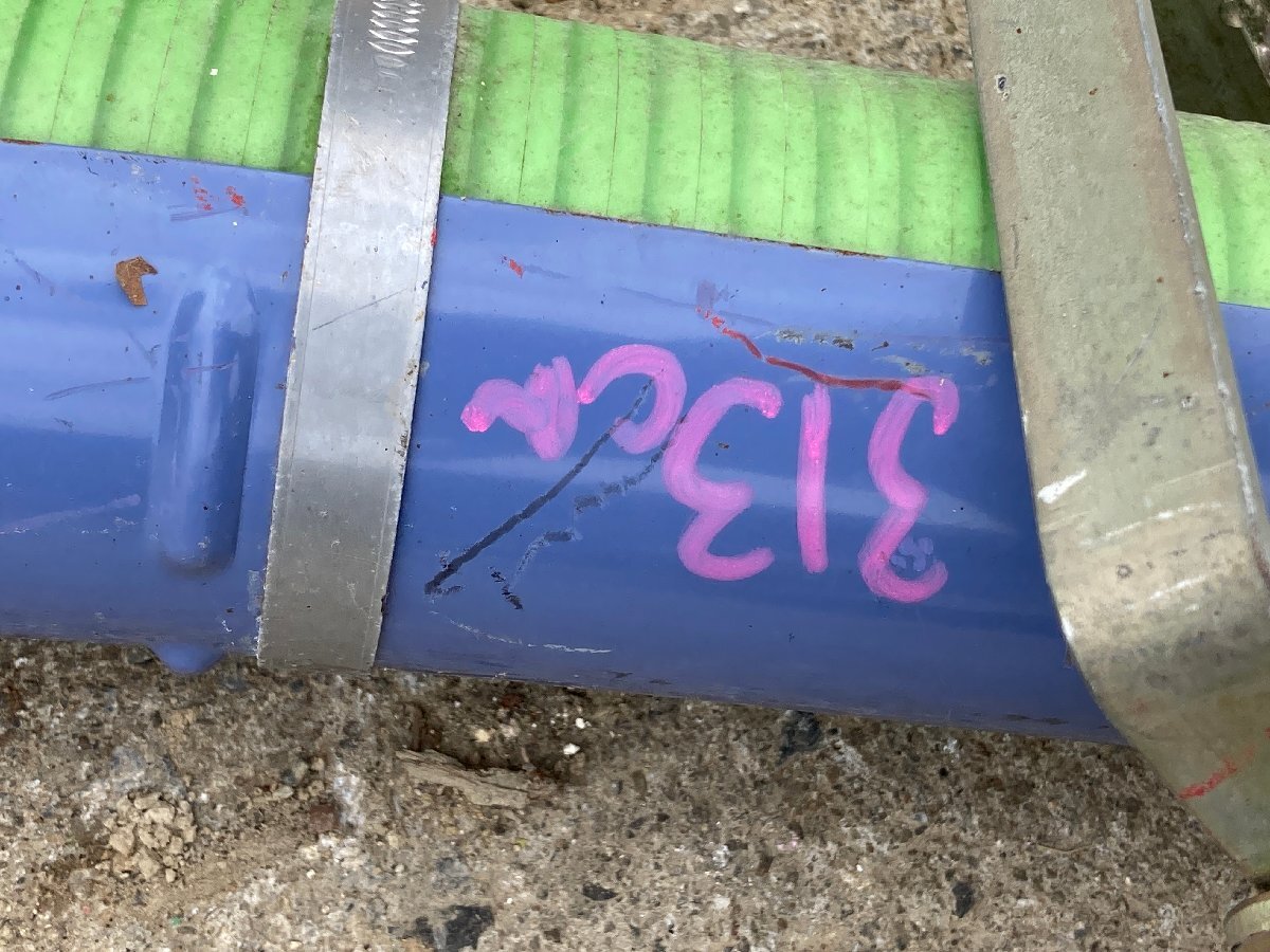 【滋賀発】レザーコンテナ　エコノ・ホースタイプ　ホースのみ　H30VS　3メーター　基本引き取り　発送の方は要相談_画像2