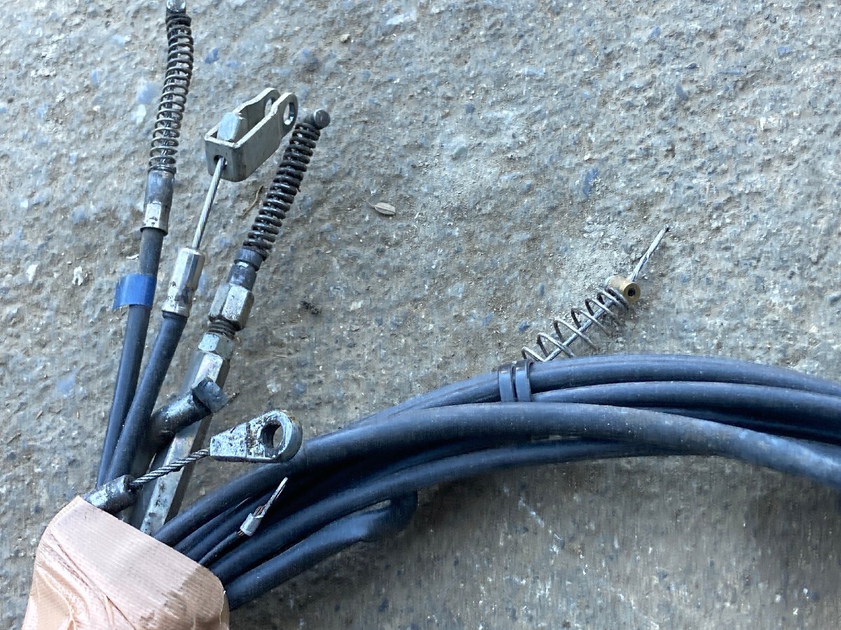 【滋賀発】 草刈機　オーレック　スパイダーモア SP850A クラッチ　ワイヤー_画像3