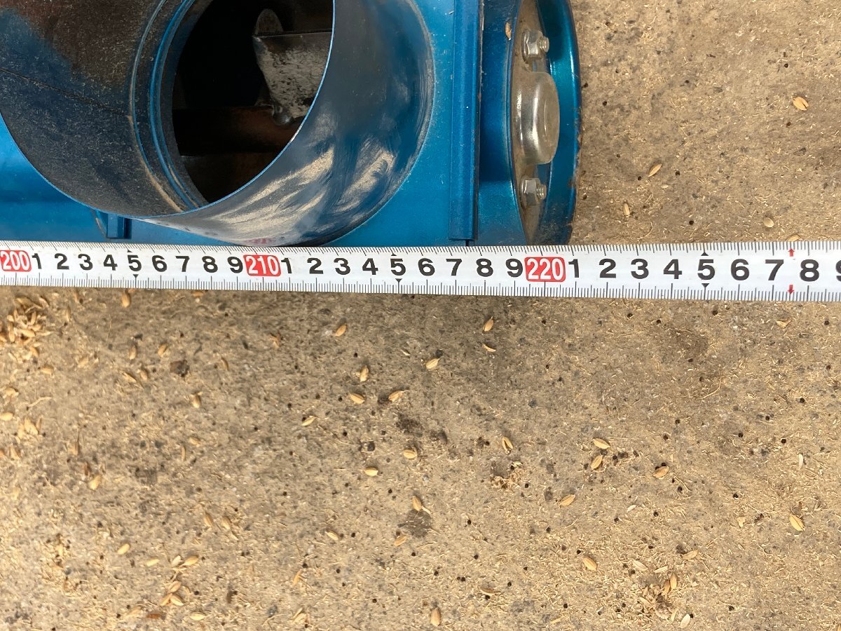 【滋賀発】穀物搬送機　ハイコン　2本セット　200V 動作確認済み　基本引き取り　発送の方は要相談_画像3