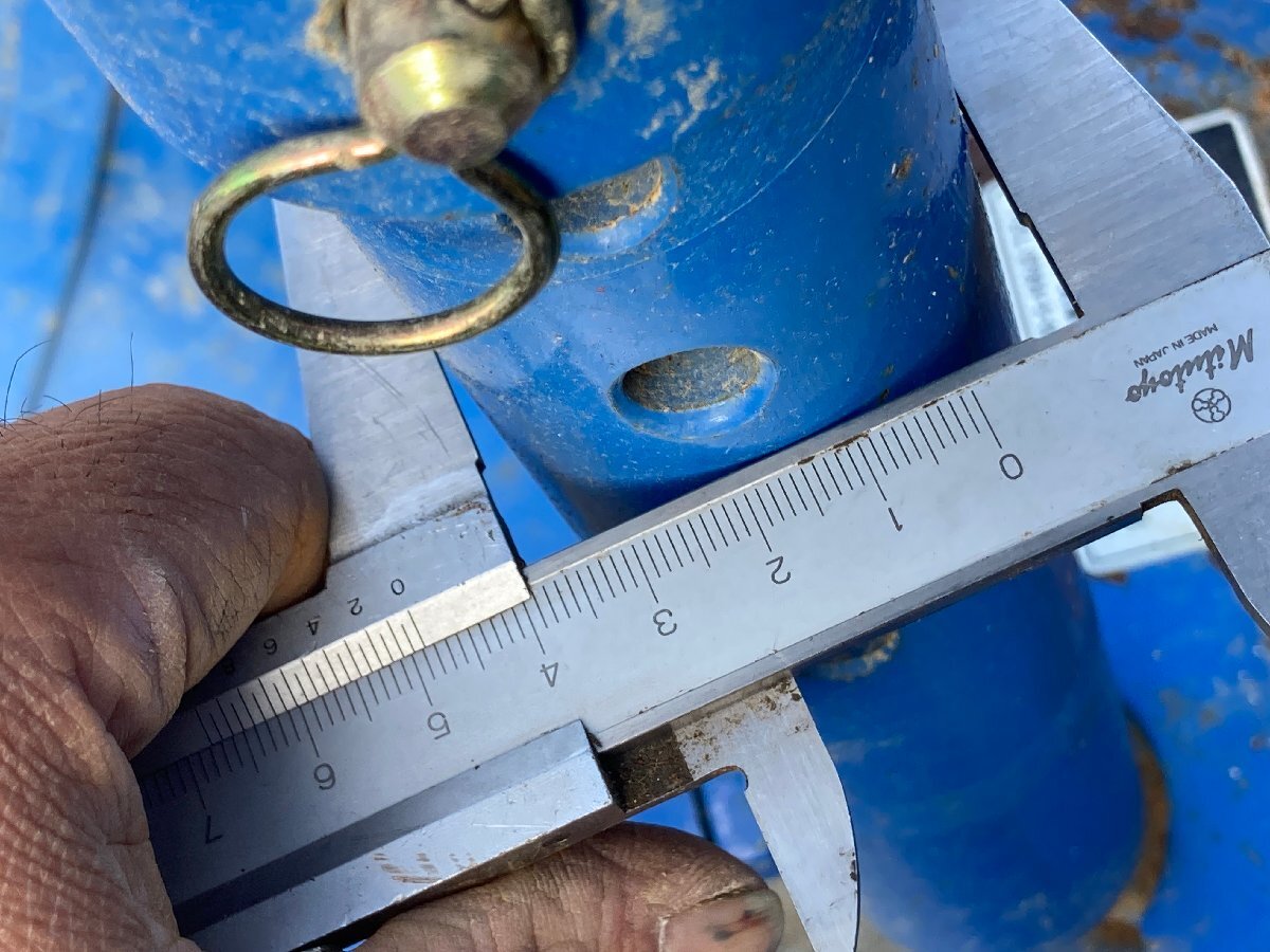 【滋賀発】 トラクター　ヰセキカラー　培土機　畝立て　培土器　金具付き　アタッチメント　_画像8