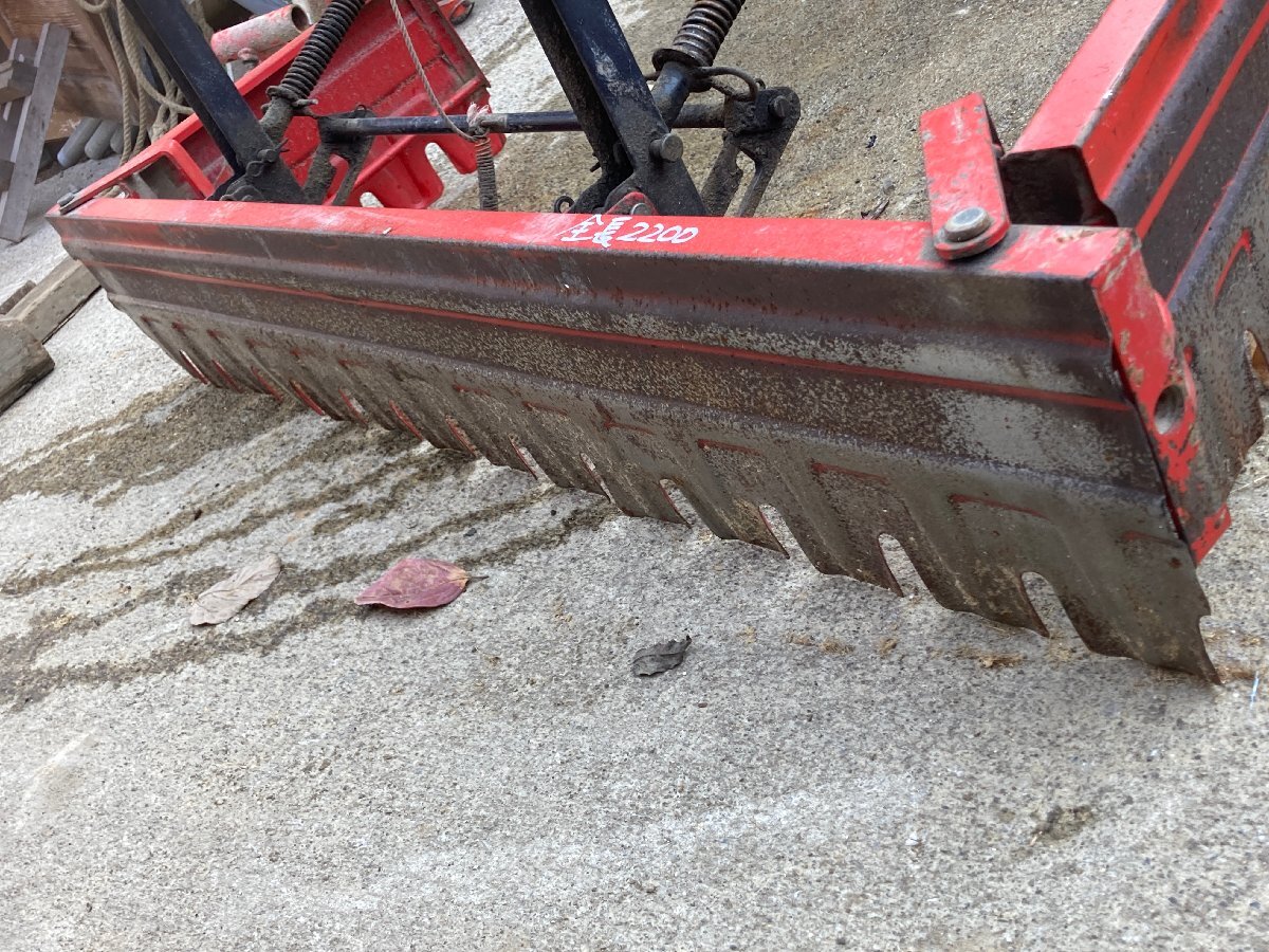 【滋賀発】トラクター　レーキ　整地板　基本引き取り　発送の方は要相談_画像5