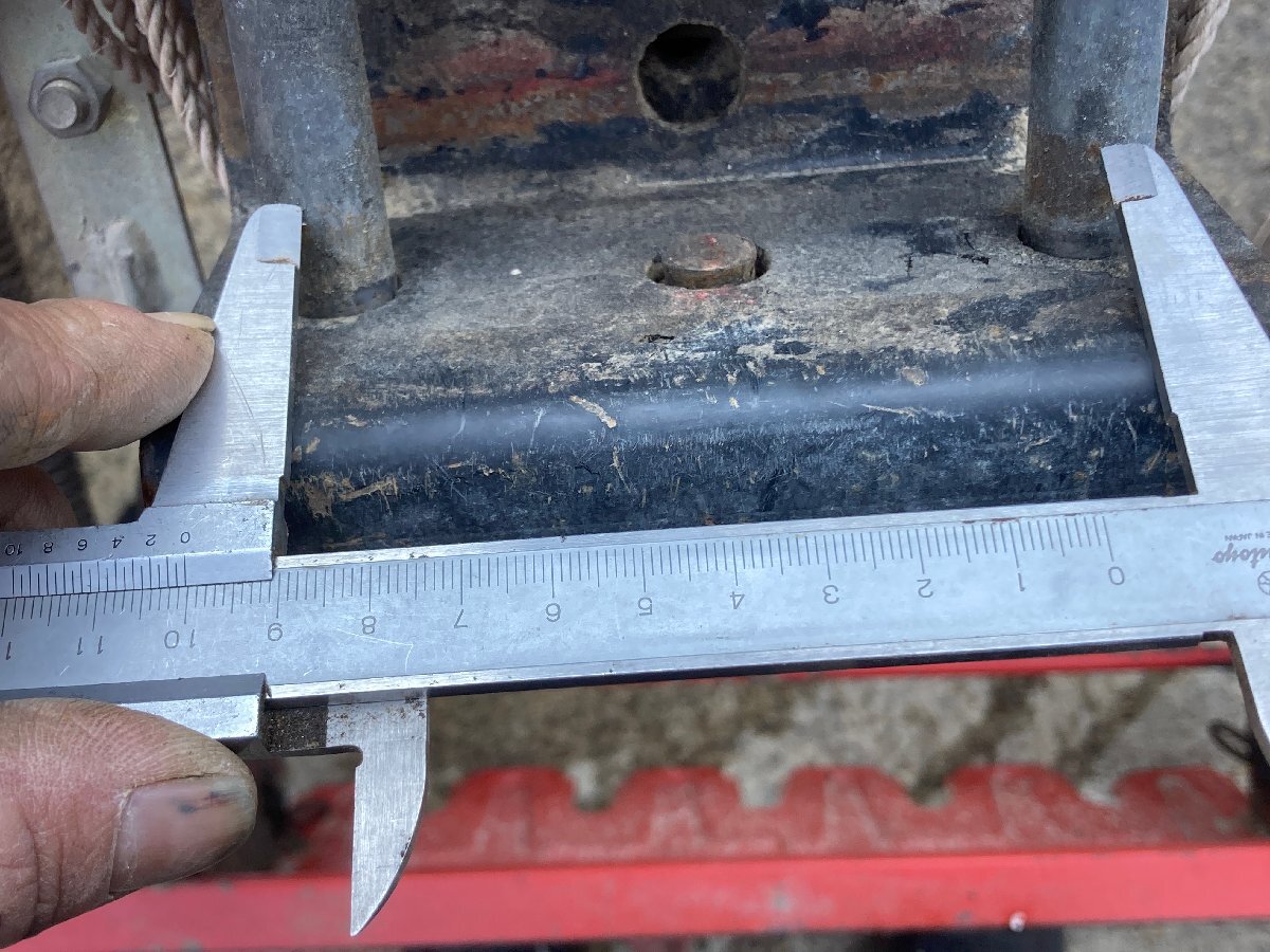 【滋賀発】トラクター　レーキ　整地板　基本引き取り　発送の方は要相談_画像7