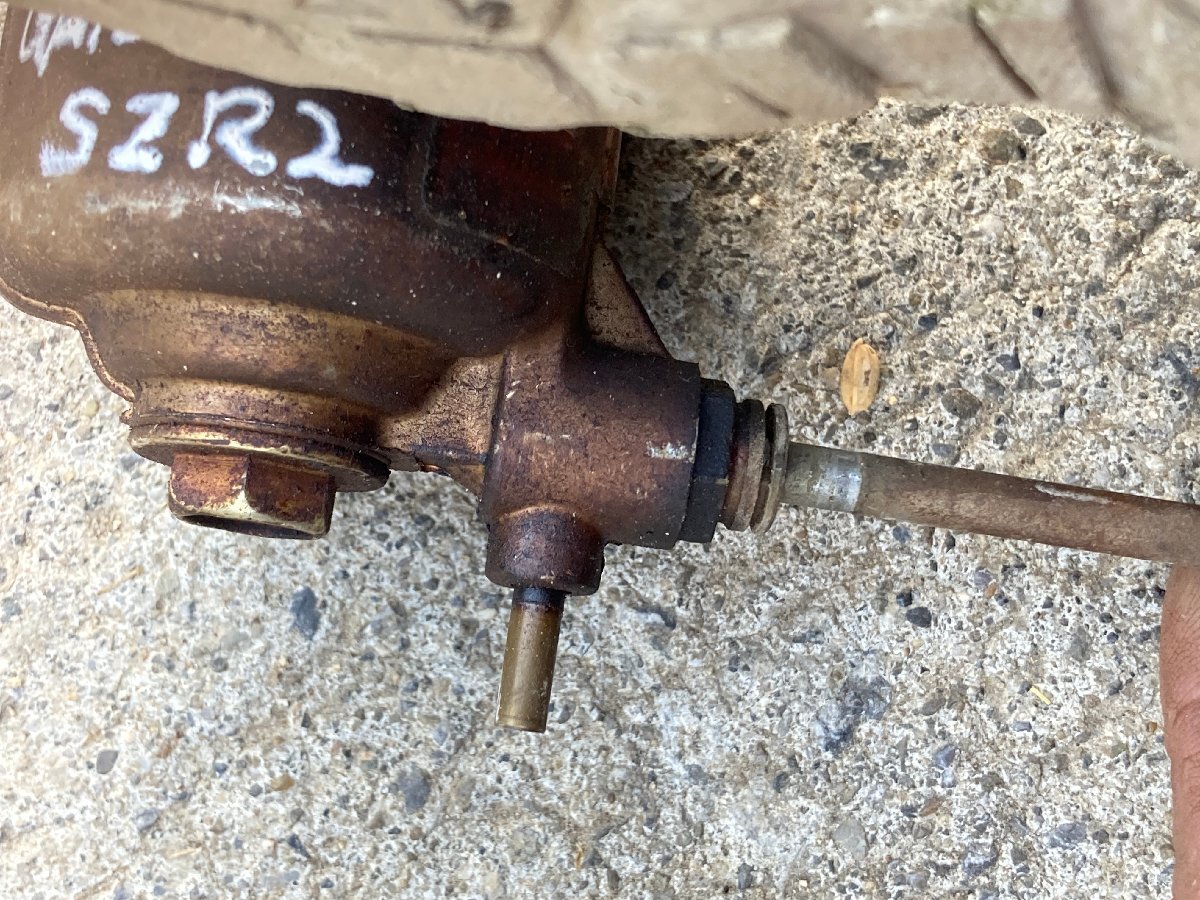 【滋賀発】 田植機 ヤンマー Pe-40R エンジン GA160SZR2 キャブレター 動作未確認 ジャンク 部品取り_画像5