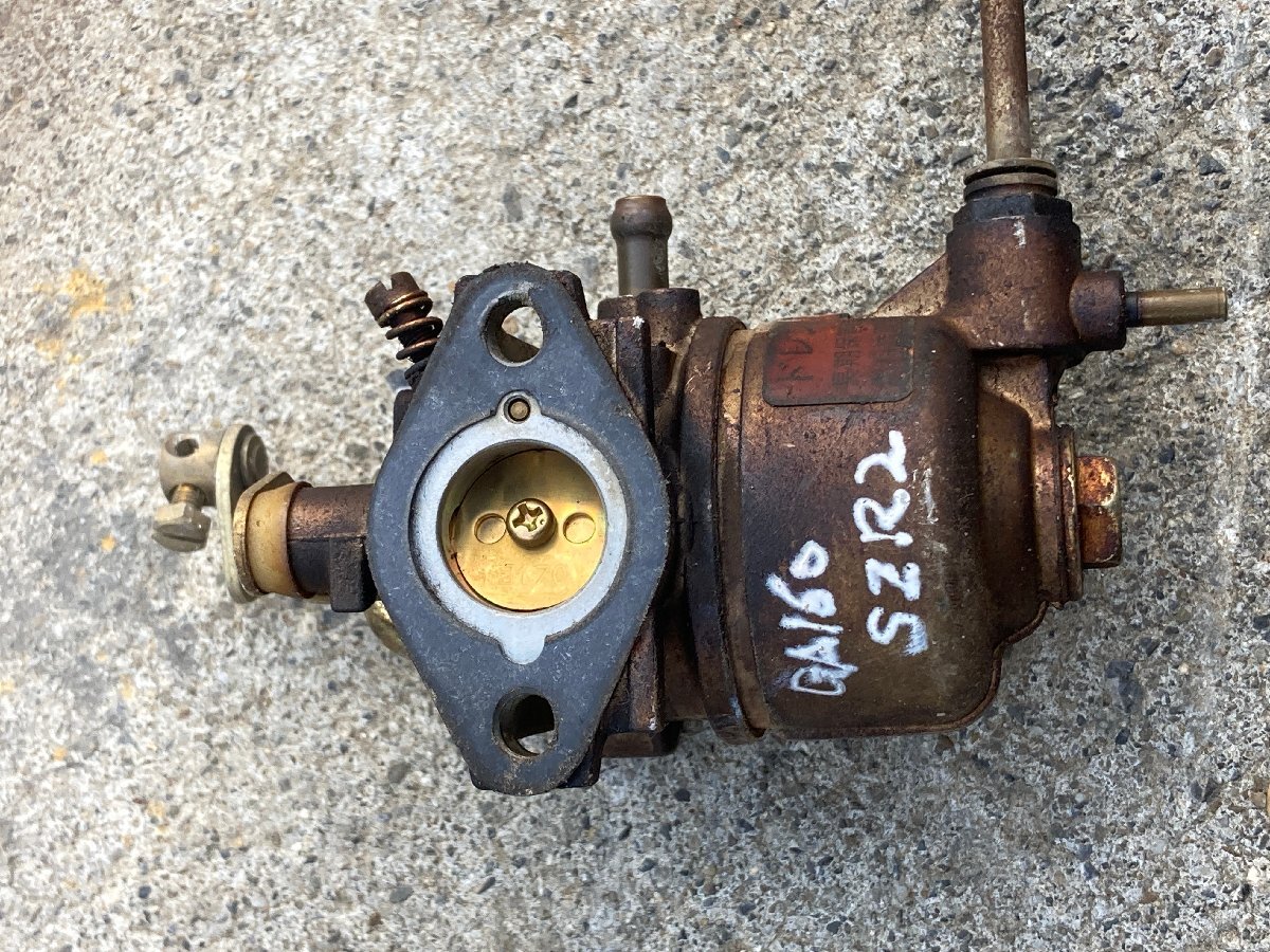 【滋賀発】 田植機 ヤンマー Pe-40R エンジン GA160SZR2 キャブレター 動作未確認 ジャンク 部品取り_画像3