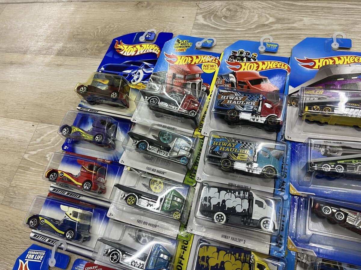 【改装処分】⑥ホットウィール 台 サンダーローラー ハイウェイハウラー ケンワース Hot Wheels 大型トラック_画像7