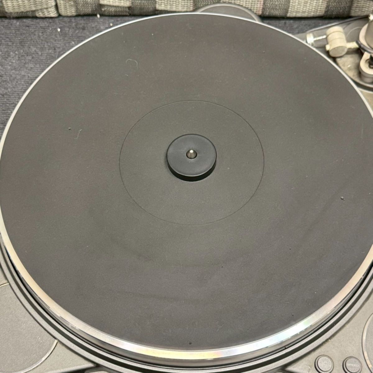 K909-C4-4262 KENWOOD ケンウッド KP-07 ダイレクトドライブ ターンテーブル レコードプレーヤー オーディオ機器 通電・回転OK OA_画像3