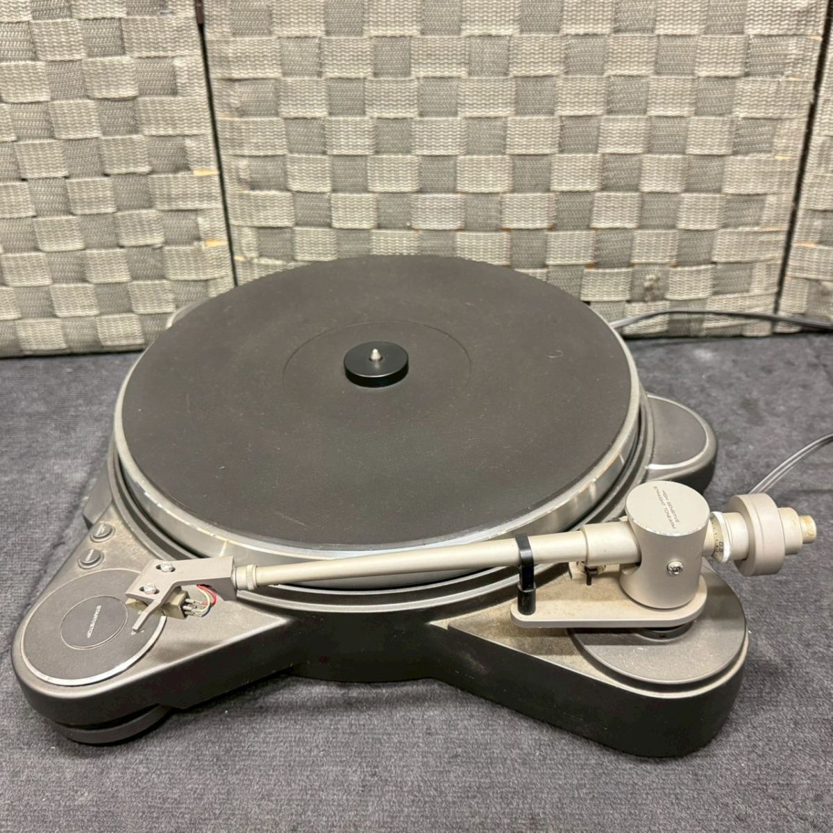 K909-C4-4262 KENWOOD ケンウッド KP-07 ダイレクトドライブ ターンテーブル レコードプレーヤー オーディオ機器 通電・回転OK OA_画像7