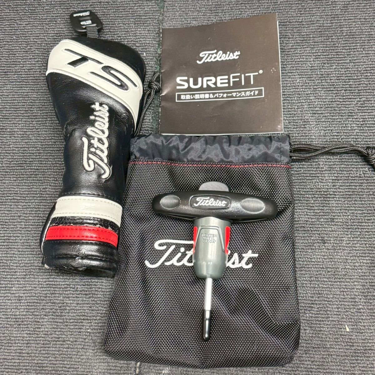 L914-P4-951 Titleist タイトリスト TS2 25° ユーティリティ フレックスS 男性用 右利き ゴルフクラブ ヘッドカバー/トルクレンチ付き OA_画像10