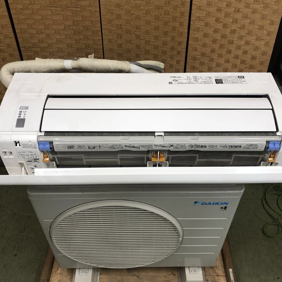 ●【売り切り】 DAIKIN ダイキン エアコン 室外機 AJ T284ACS-W ルームエアコン 室内ユニット 冷房・暖房 分離形 ホワイト_画像7