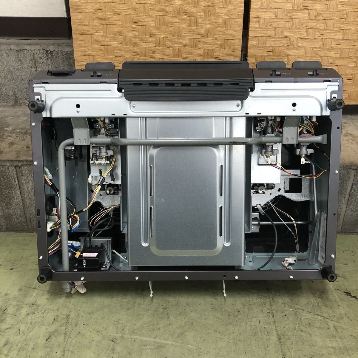 ●【売り切り】 2024年製！Paloma パロマ ガステーブルコンロ IC-S89K-L 都市ガス用 単1形乾電池 キッチン家電 ブラック 簡易動作確認済み_画像7