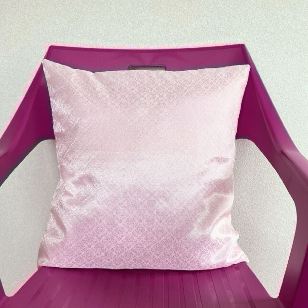 ★ハンドメイド　タイシルク　アジアン柄クッションカバー2枚セット 240719C03★_画像2