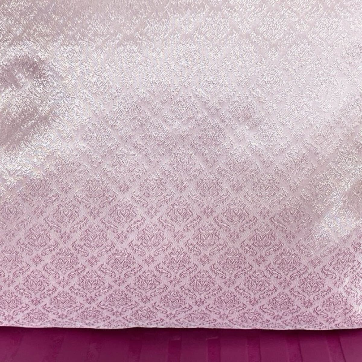 ★ハンドメイド　タイシルク　アジアン柄クッションカバー2枚セット 240719C03★_画像4