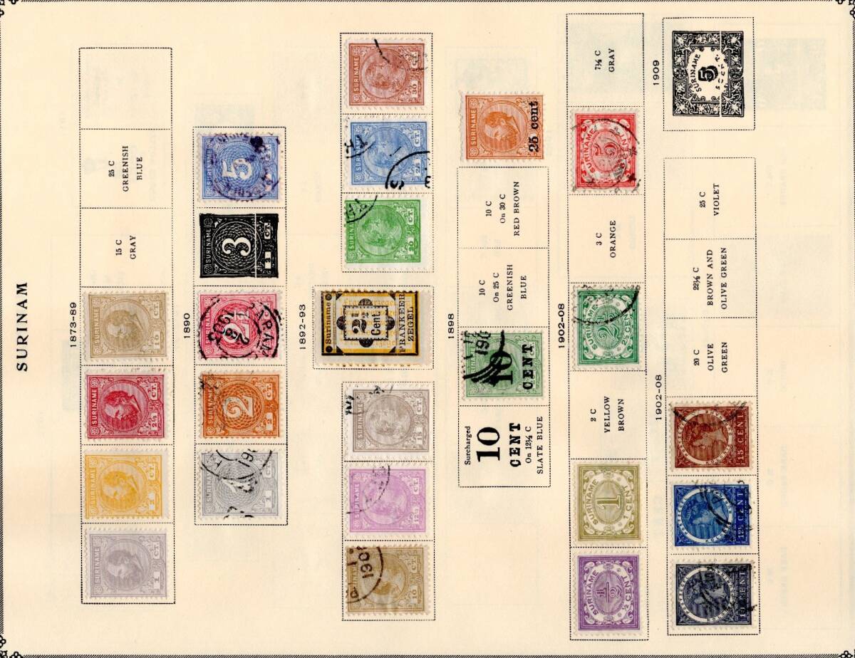  потертость nam(Surinam) 81 вид 