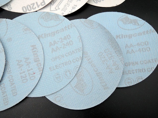 2500円 ダブルアクション マジックペーパー 穴無し 125mm 200枚選べる 60,80,120,240,320,400,600,800,1000,1200,1500,2000,3000_画像8