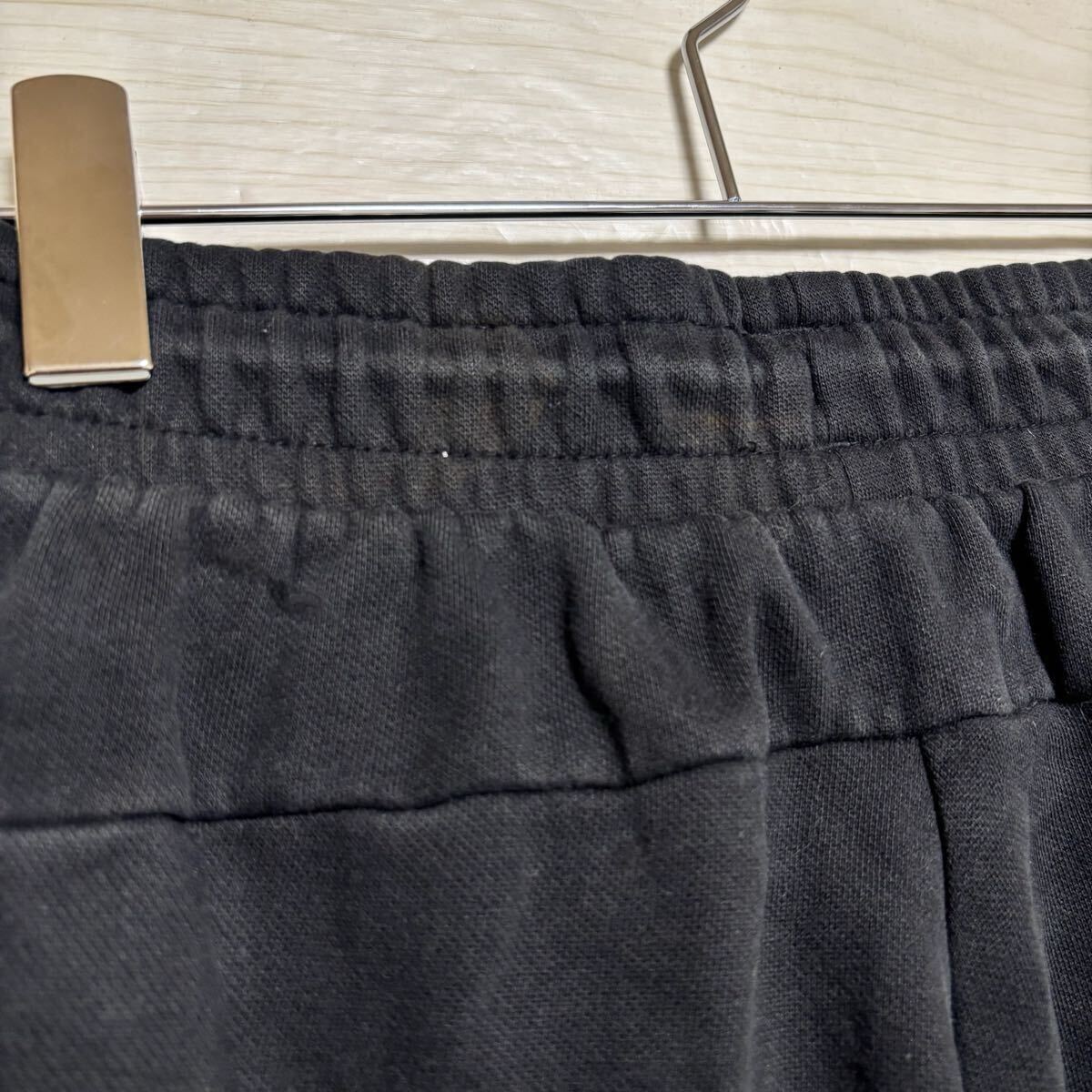 PUMA プーマ スウェットパンツ イージーパンツ ウエストゴム ジョガーパンツ サイズL ブラック 黒 コットン メンズ ボトムス（41）_画像9