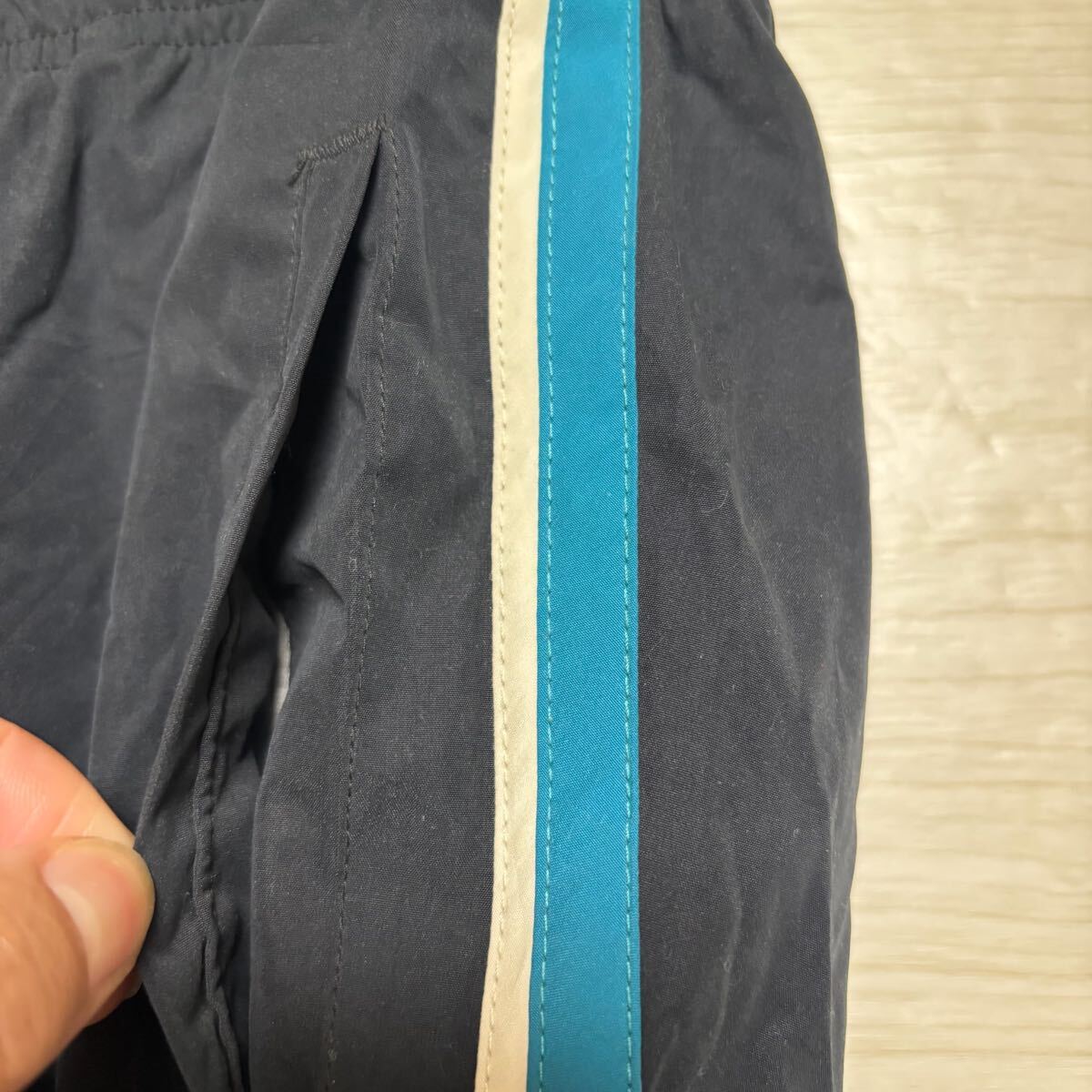 Reebok リーボック ナイロンパンツ シャカパン イージーパンツ ウエストゴム サイズXL ブラック 黒 ポリエステル メンズ ボトムス（42）_画像7