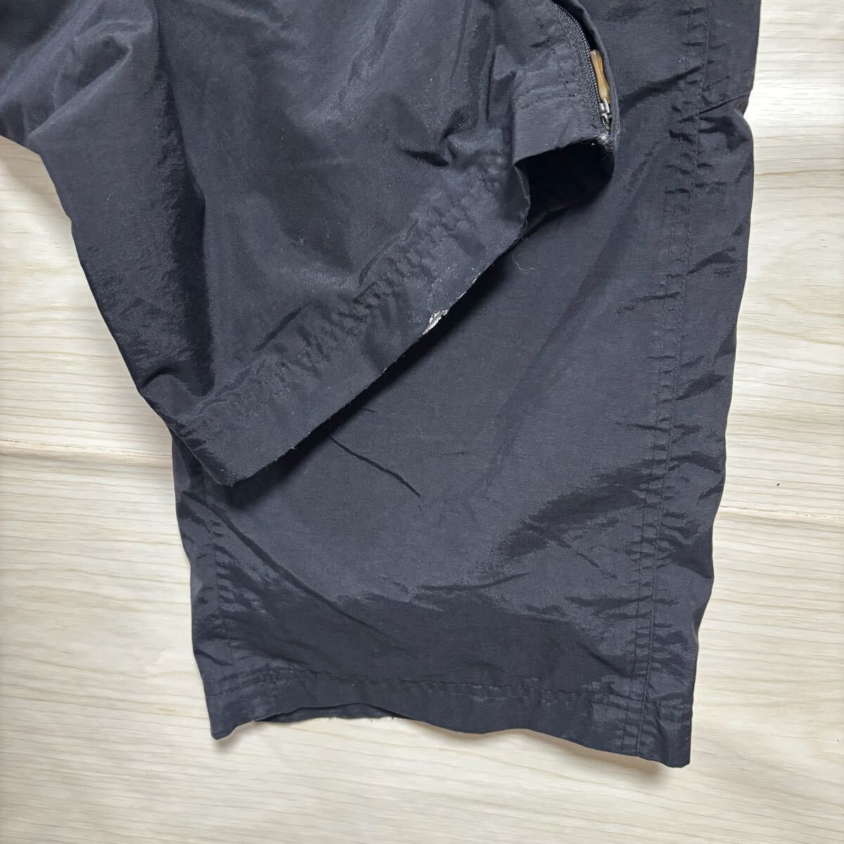 Reebok リーボック ナイロンパンツ シャカパン イージーパンツ ウエストゴム サイズXL ブラック 黒 ポリエステル メンズ ボトムス(43)_画像5