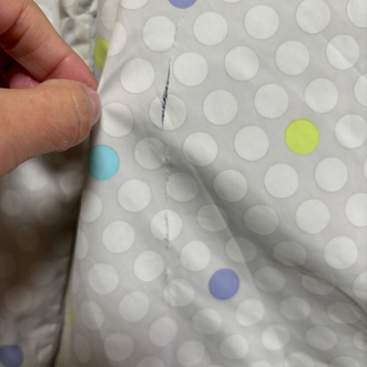 NIKE ナイキ ナイロンパーカー フーディー 総柄 スポーツウェア ラッシュガード サイズS ホワイト 白 レディース トップス(44)_画像10