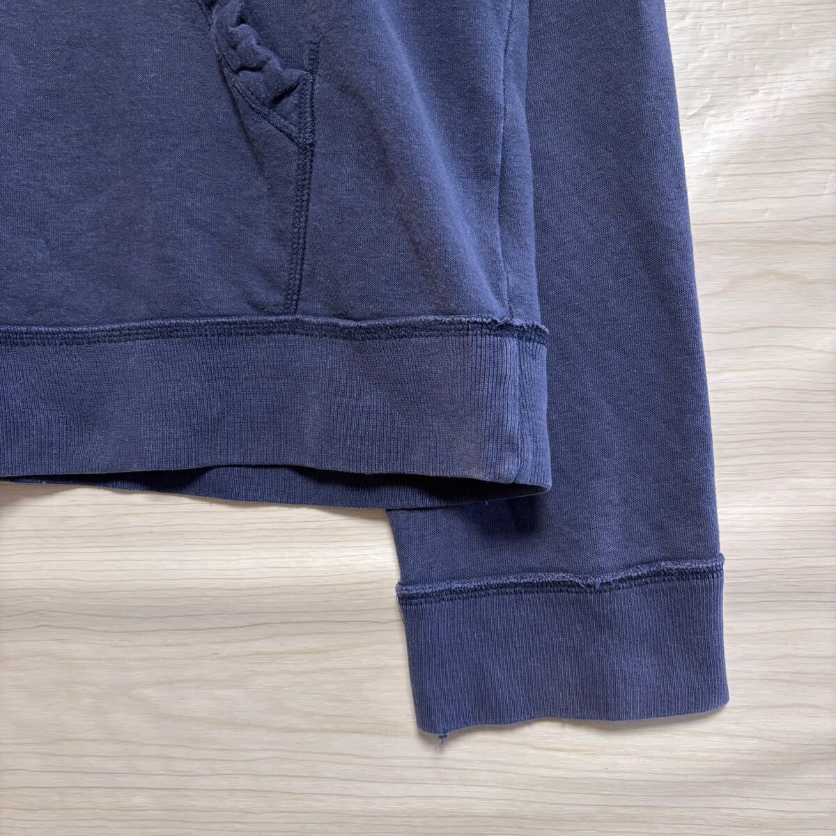AEROPOSTALE エアロポステール プルオーバーパーカー フーディー スウェット サイズXL ネイビー 紺色 コットン メンズ トップス（44）_画像4