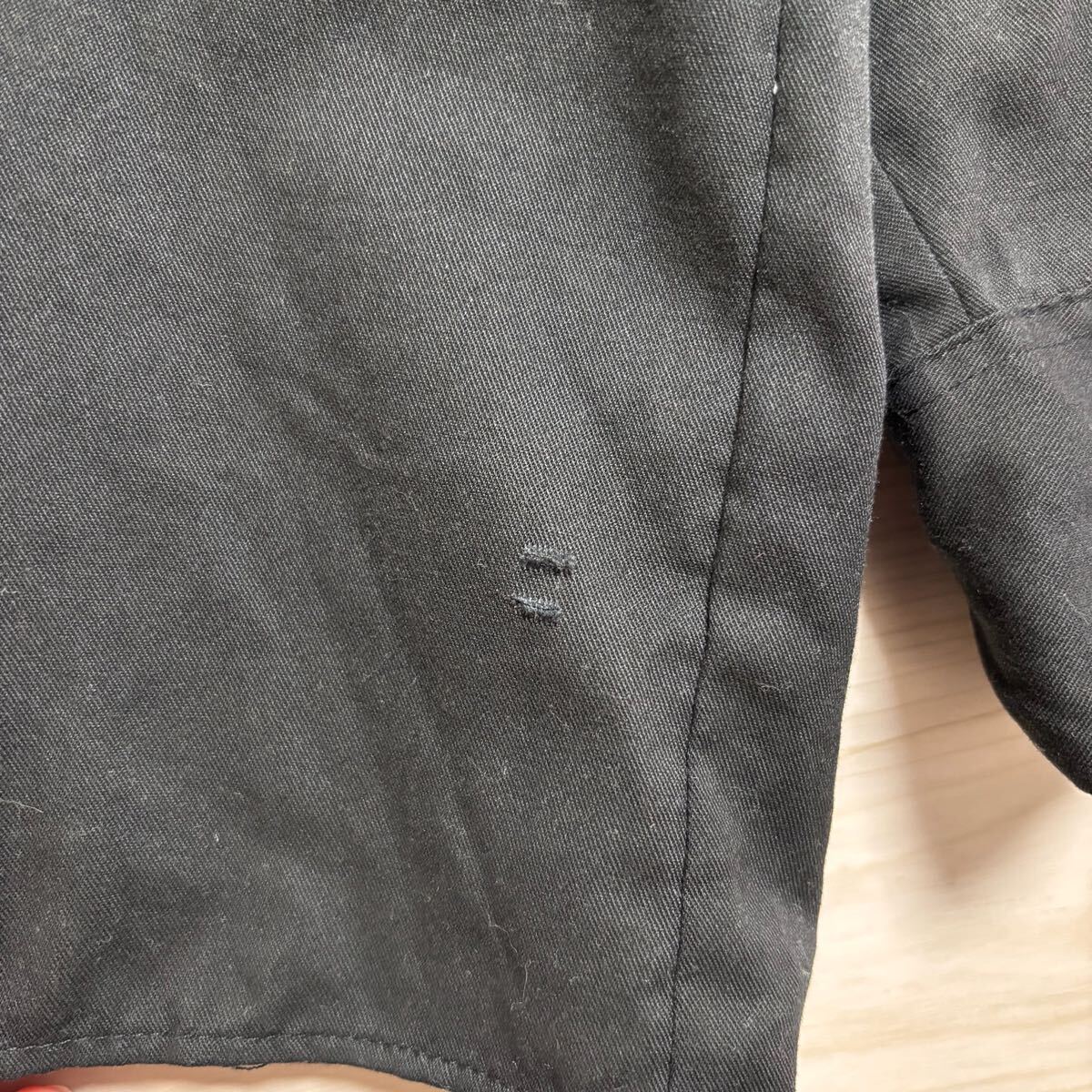 Dickies ディッキーズ 長袖シャツ レギュラーカラー ワークシャツ 胸ポケット サイズ2XL ブラック 黒 コットン メンズ トップス（46）_画像10