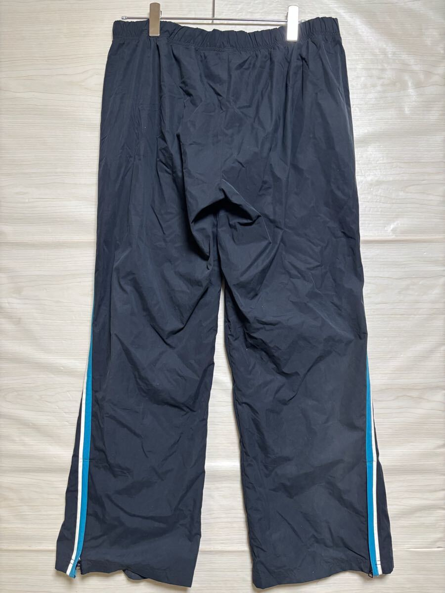 Reebok リーボック ナイロンパンツ シャカパン イージーパンツ ウエストゴム サイズXL ブラック 黒 ポリエステル メンズ ボトムス（42）_画像3