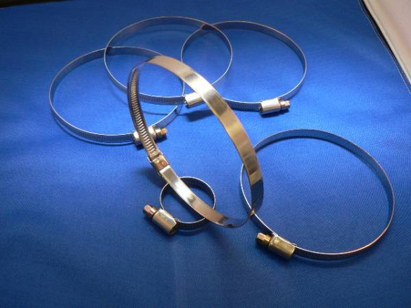 ☆90ｍｍ～110ｍｍ用ステンレスホースバンド送料無料！☆1個の価格です。_画像1