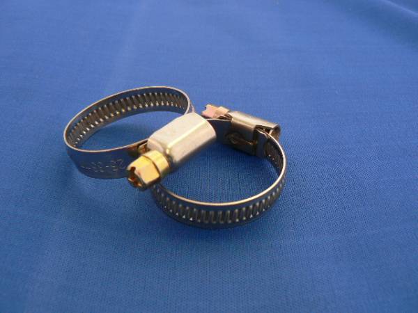 ★25ｍｍ～35ｍｍ用ステンレスホースバンド送料無料！1個の価格です。_画像1
